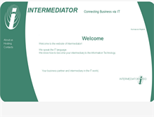 Tablet Screenshot of intermediator.biz